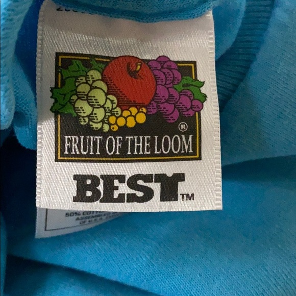 VINTAGE FRUIT OF THE LOOM GIRL SCOUTS SHIRT👕🌈 💙👚🩵 - Picture 3 of 4